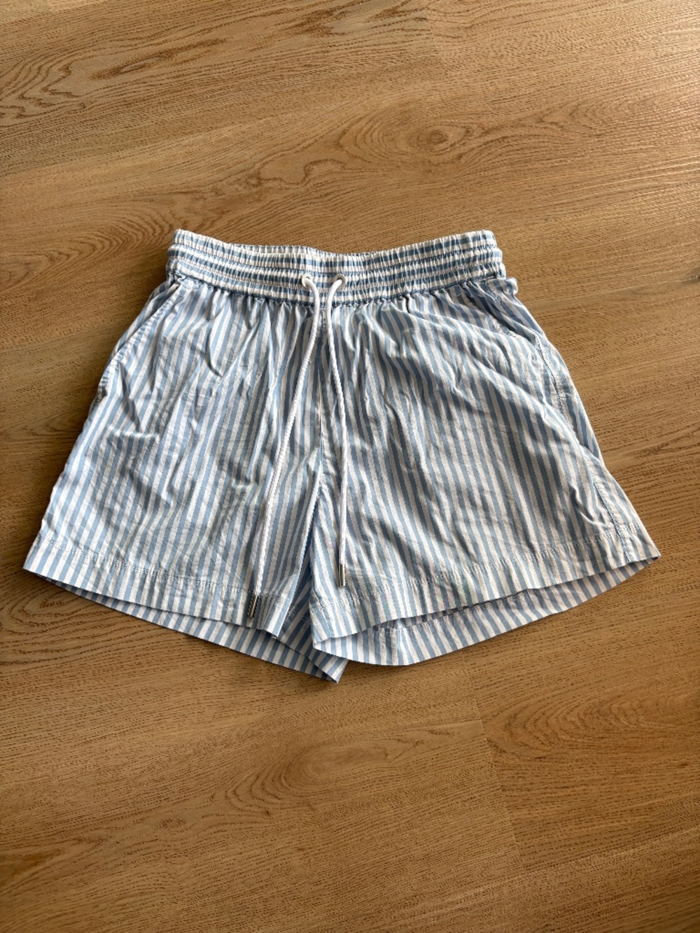 Kit + Ace Striped Poplin Shorts